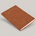 Brown Textured A5 Notebook — D261