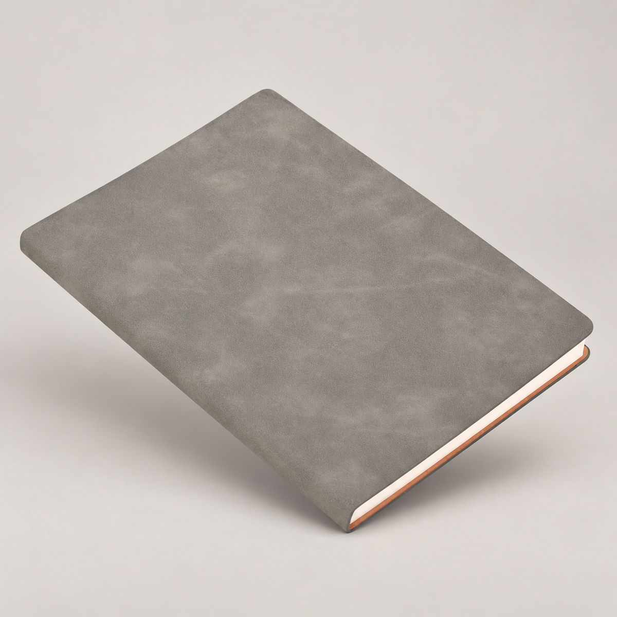 Grey Textured A5 Notebook — D264
