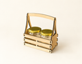 Prelam MDF Jar Basket + 2 Glass Jars (100gm) — PDF product view 2