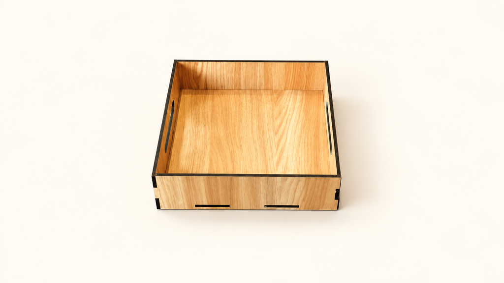 Prelam MDF Diwali Tray – 8 × 8 × 2 inches — PDF product view 1