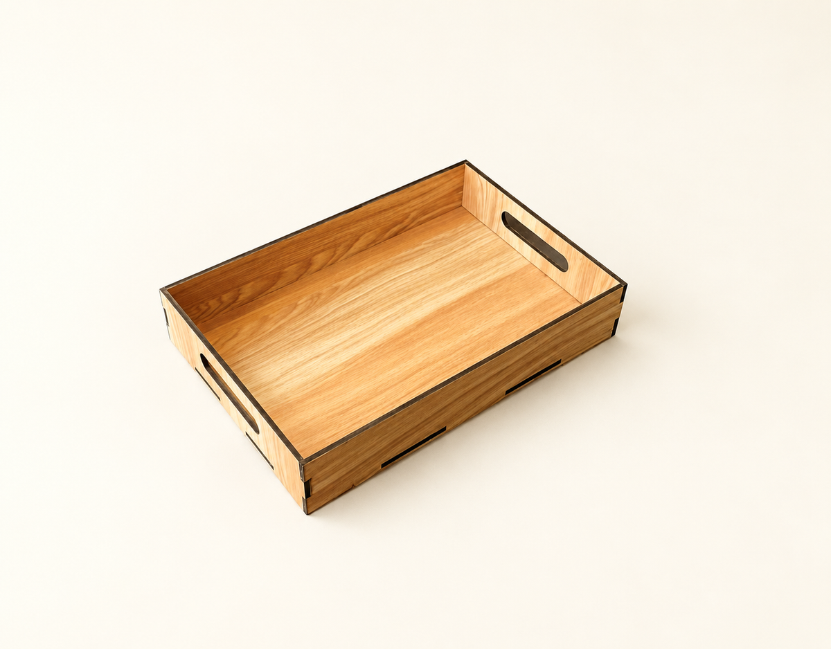Prelam MDF Diwali Tray – 12 × 8 × 2 inches — PDF product view 2