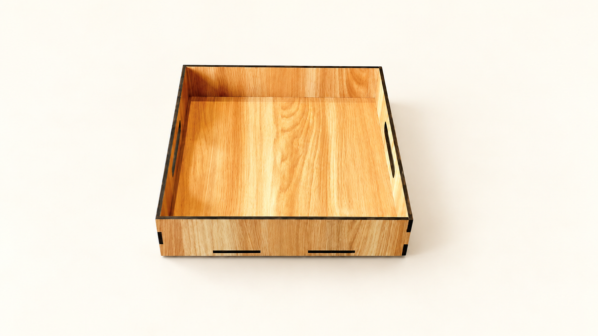 Prelam MDF Diwali Tray – 10 × 10 × 2 inches — PDF product view 1