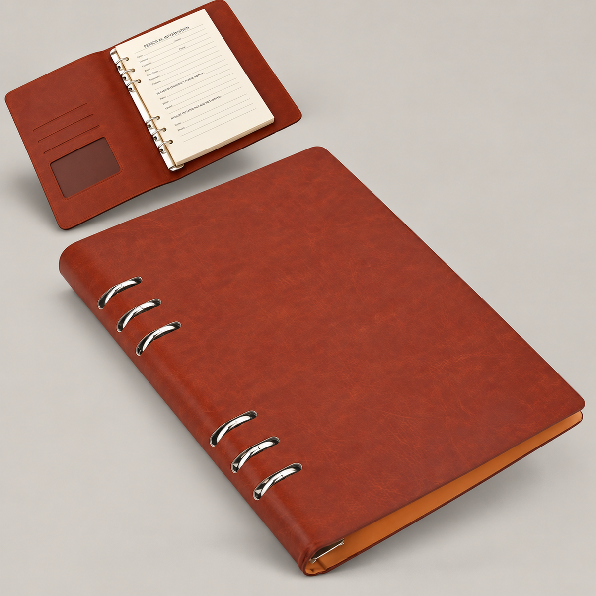 Brown Ring Organizer — OR10