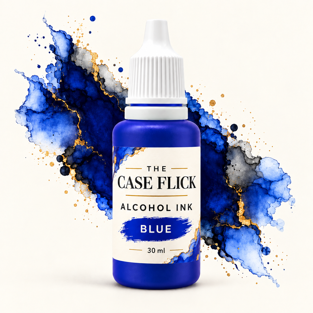 Blue Alcohol Ink for Resin Art 30ml – The Case Flick