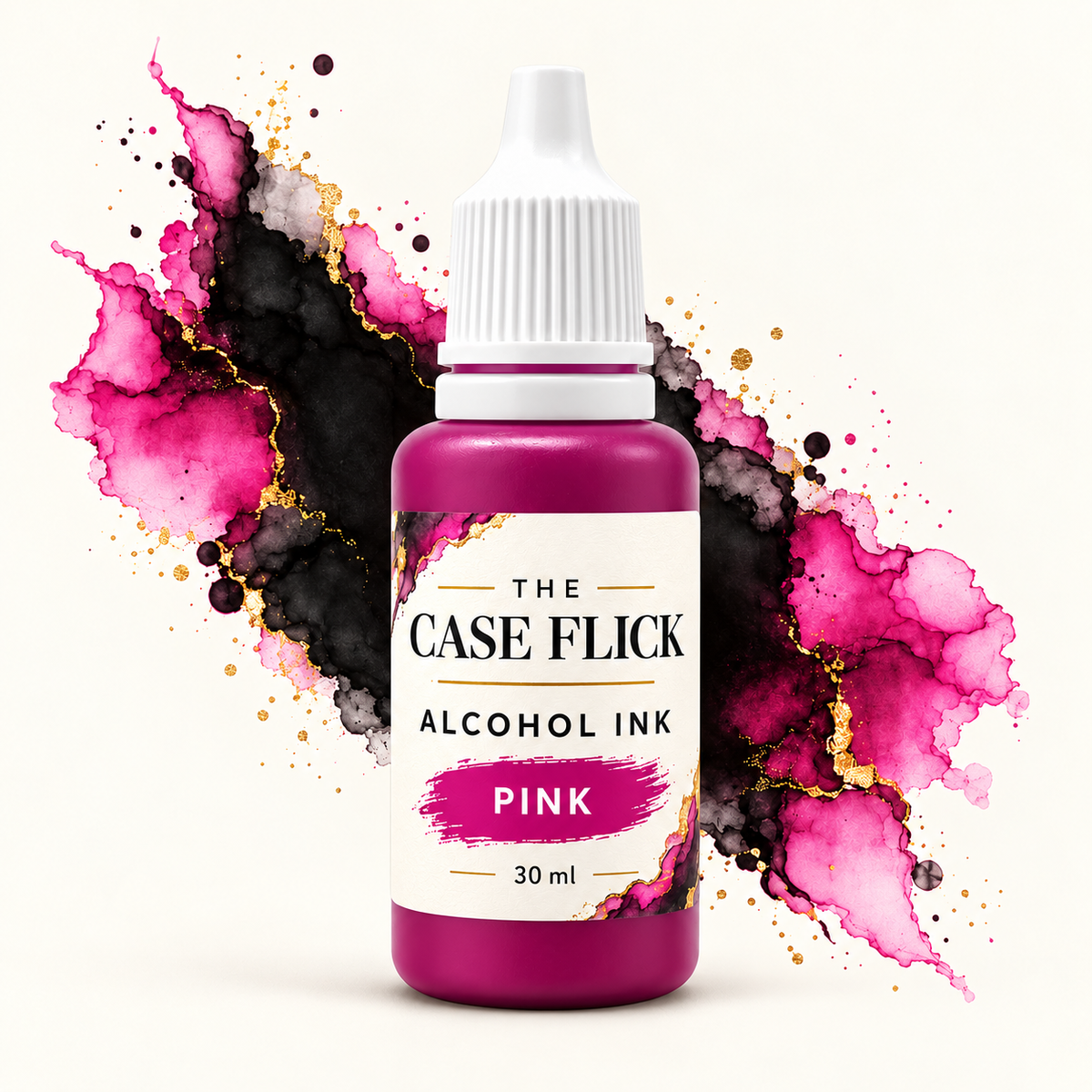 Pink Alcohol Ink for Resin Art 30ml – The Case Flick