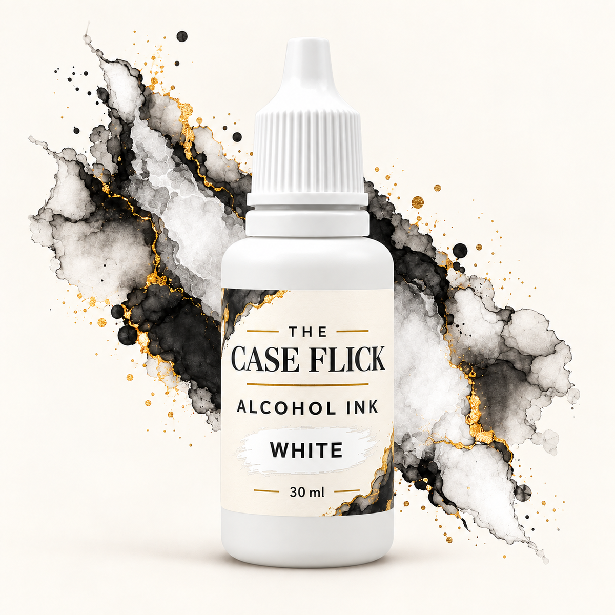 White Alcohol Ink for Resin Art 30ml – The Case Flick
