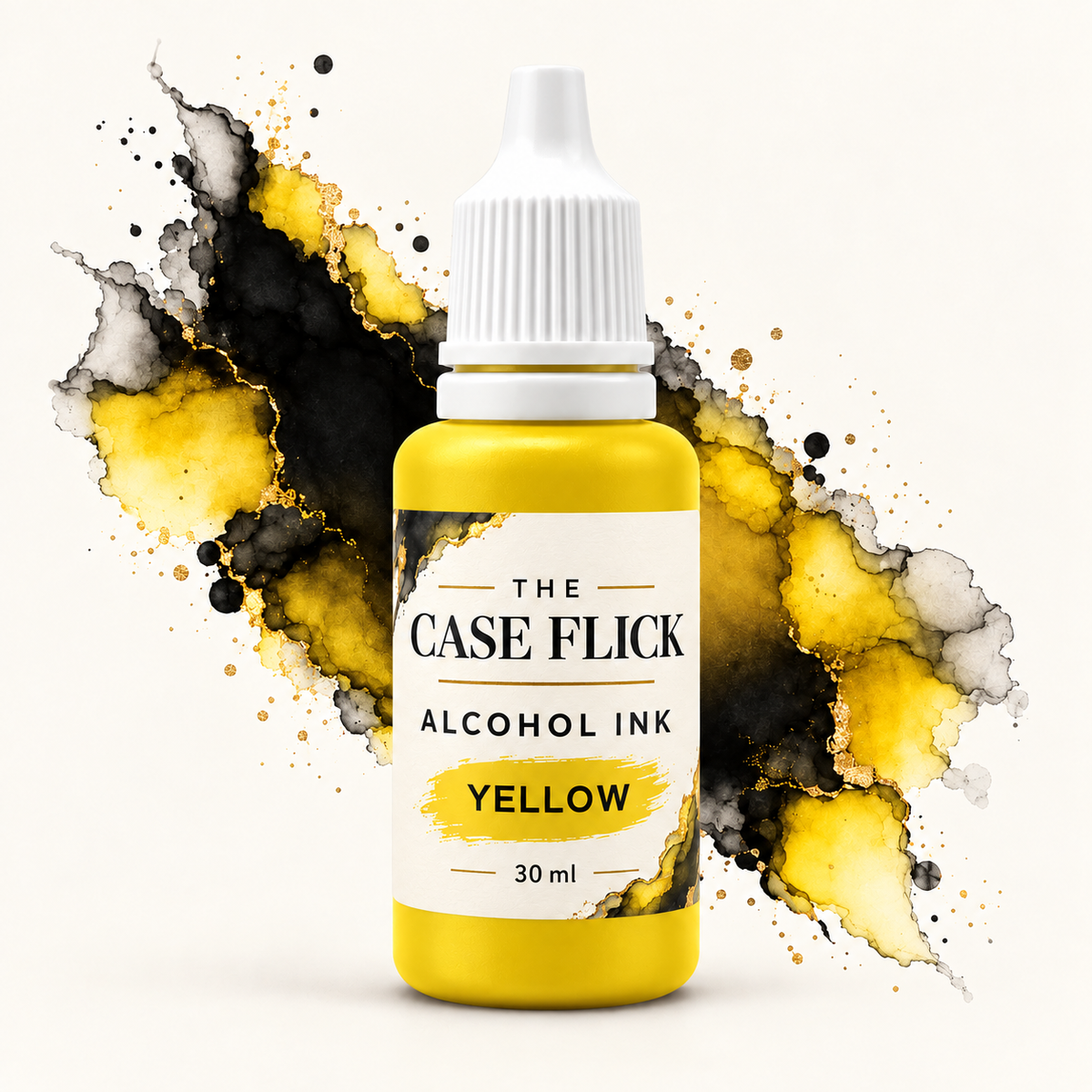 Yellow Alcohol Ink for Resin Art 30ml – The Case Flick