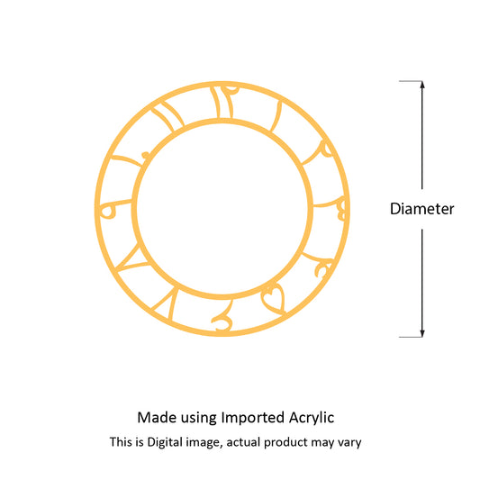 Acrylic Urdu Ring